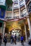 Organic Iron Gate Entry to Casa Mila - LaPedrera